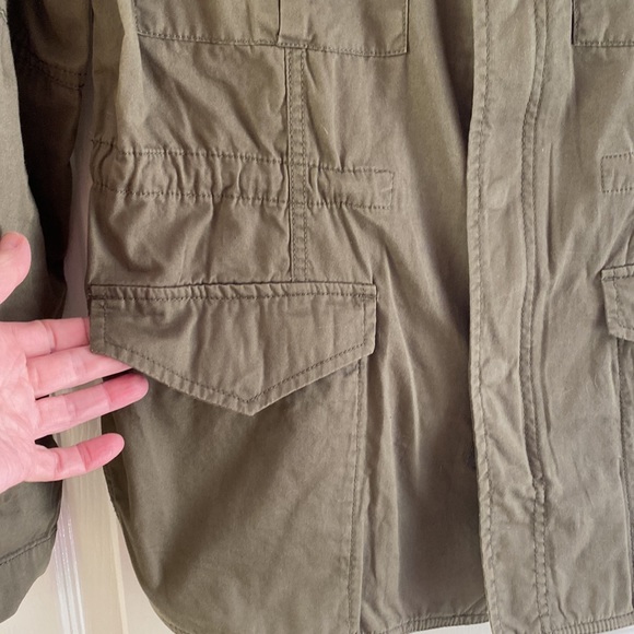 Khaki Green Utility Jacket - size M - Picture 3 of 9